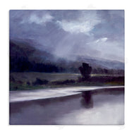 Sheila Finch | Storm Clouds Abstract Landscape