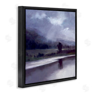 Sheila Finch | Storm Clouds Abstract Landscape