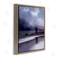 Sheila Finch | Storm Clouds Abstract Landscape