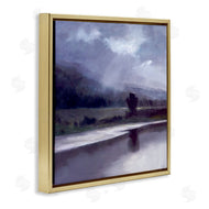 Sheila Finch | Storm Clouds Abstract Landscape