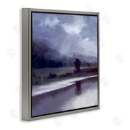 Sheila Finch | Storm Clouds Abstract Landscape
