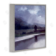 Sheila Finch | Storm Clouds Abstract Landscape