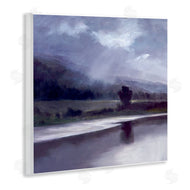 Sheila Finch | Storm Clouds Abstract Landscape