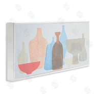 Rob Delamater | Abstract Pottery Soft Pink Blue