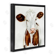 Victoria Barnes | Farm Cow Neutral Watercolor
