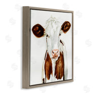 Victoria Barnes | Farm Cow Neutral Watercolor