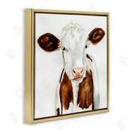 Victoria Barnes | Farm Cow Neutral Watercolor