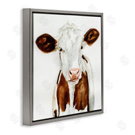 Victoria Barnes | Farm Cow Neutral Watercolor