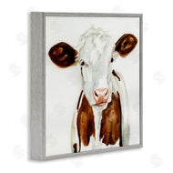 Victoria Barnes | Farm Cow Neutral Watercolor