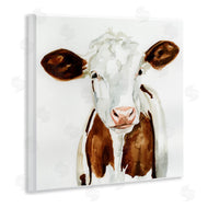 Victoria Barnes | Farm Cow Neutral Watercolor