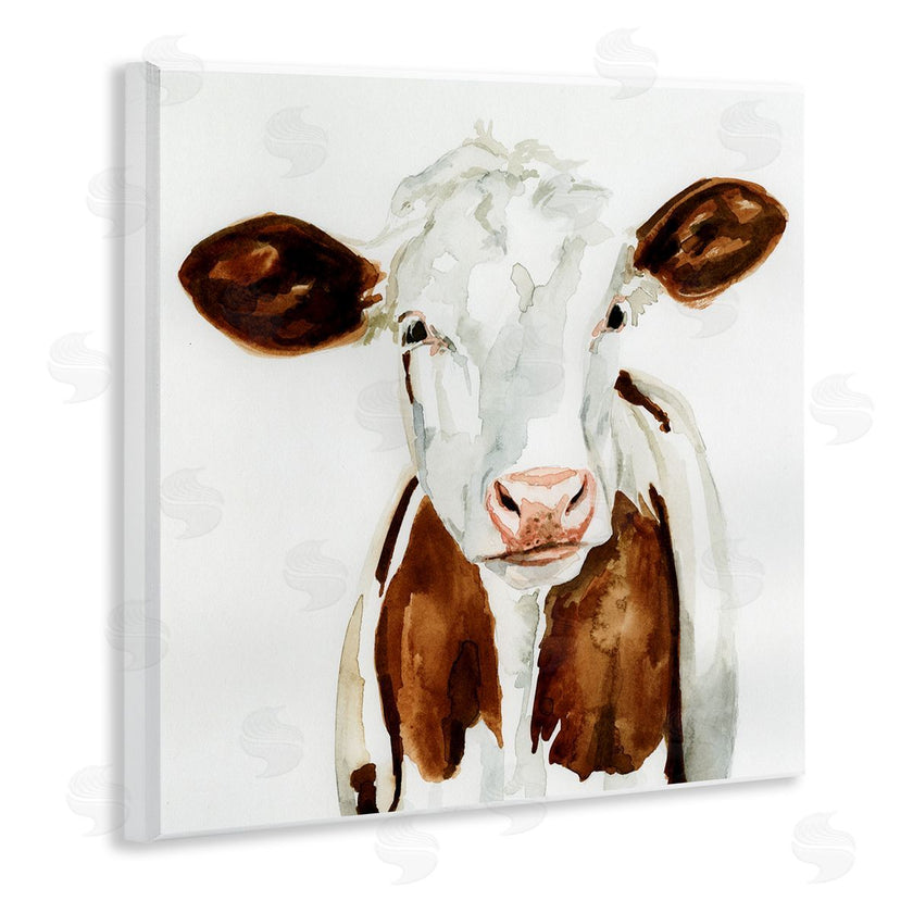 Victoria Barnes | Farm Cow Neutral Watercolor