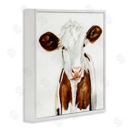 Victoria Barnes | Farm Cow Neutral Watercolor