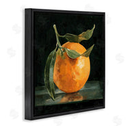Emma Caroline | Orange with Stem on Black
