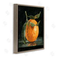 Emma Caroline | Orange with Stem on Black