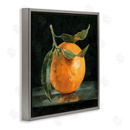 Emma Caroline | Orange with Stem on Black