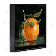 Emma Caroline | Orange with Stem on Black
