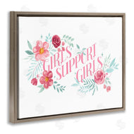 Grace Popp | Girls Support Girls Pink Florals