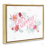 Grace Popp | Girls Support Girls Pink Florals
