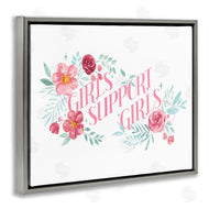 Grace Popp | Girls Support Girls Pink Florals