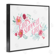 Grace Popp | Girls Support Girls Pink Florals