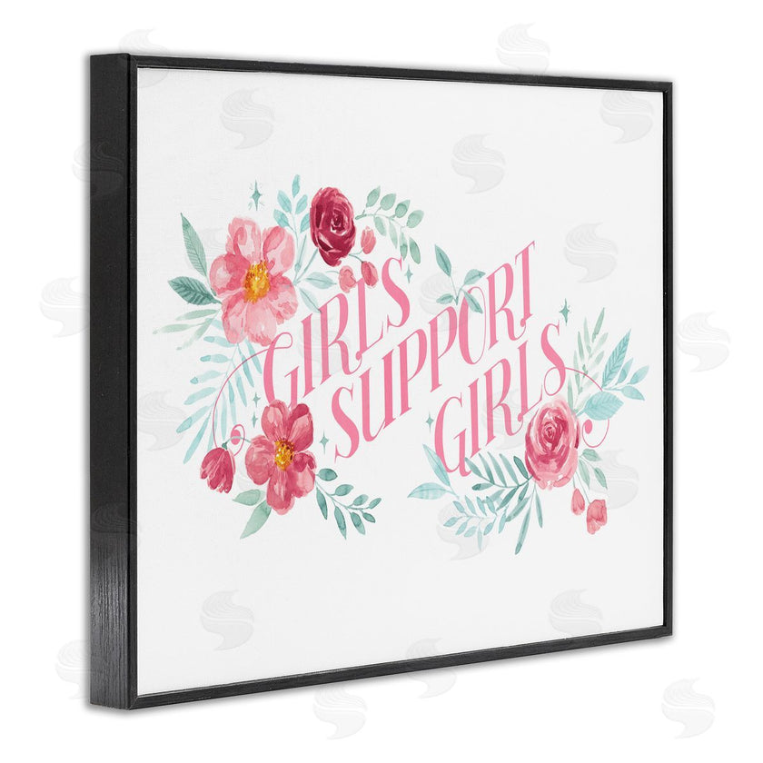 Grace Popp | Girls Support Girls Pink Florals