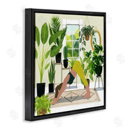 Grace Popp | Female Yoga Modern Plant Room