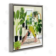 Grace Popp | Female Yoga Modern Plant Room