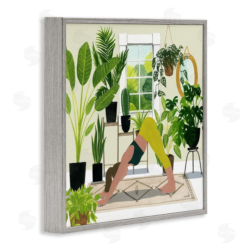Grace Popp | Female Yoga Modern Plant Room