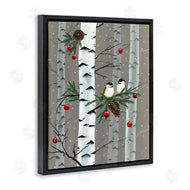 Grace Popp | Birds & Ornaments Birch Tree Forest