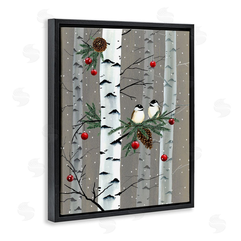 Grace Popp | Birds & Ornaments Birch Tree Forest