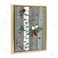 Grace Popp | Birds & Ornaments Birch Tree Forest