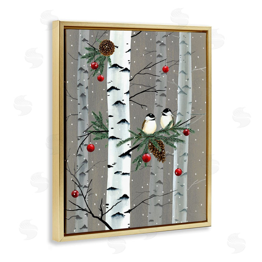 Grace Popp | Birds & Ornaments Birch Tree Forest