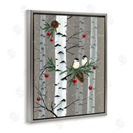 Grace Popp | Birds & Ornaments Birch Tree Forest