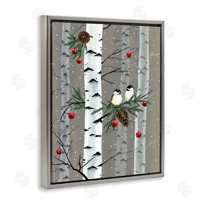 Grace Popp | Birds & Ornaments Birch Tree Forest