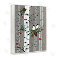 Grace Popp | Birds & Ornaments Birch Tree Forest