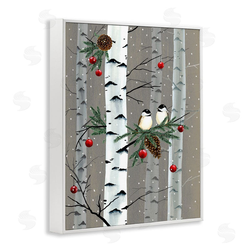 Grace Popp | Birds & Ornaments Birch Tree Forest