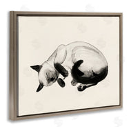 Grace Popp | Siamese Cat Nap Relaxed Pet