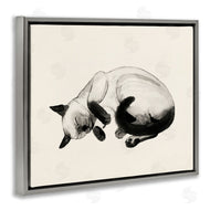 Grace Popp | Siamese Cat Nap Relaxed Pet