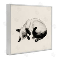 Grace Popp | Siamese Cat Nap Relaxed Pet