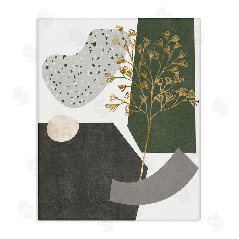 Melissa Wang | Abstract Shapes with Golden Detail