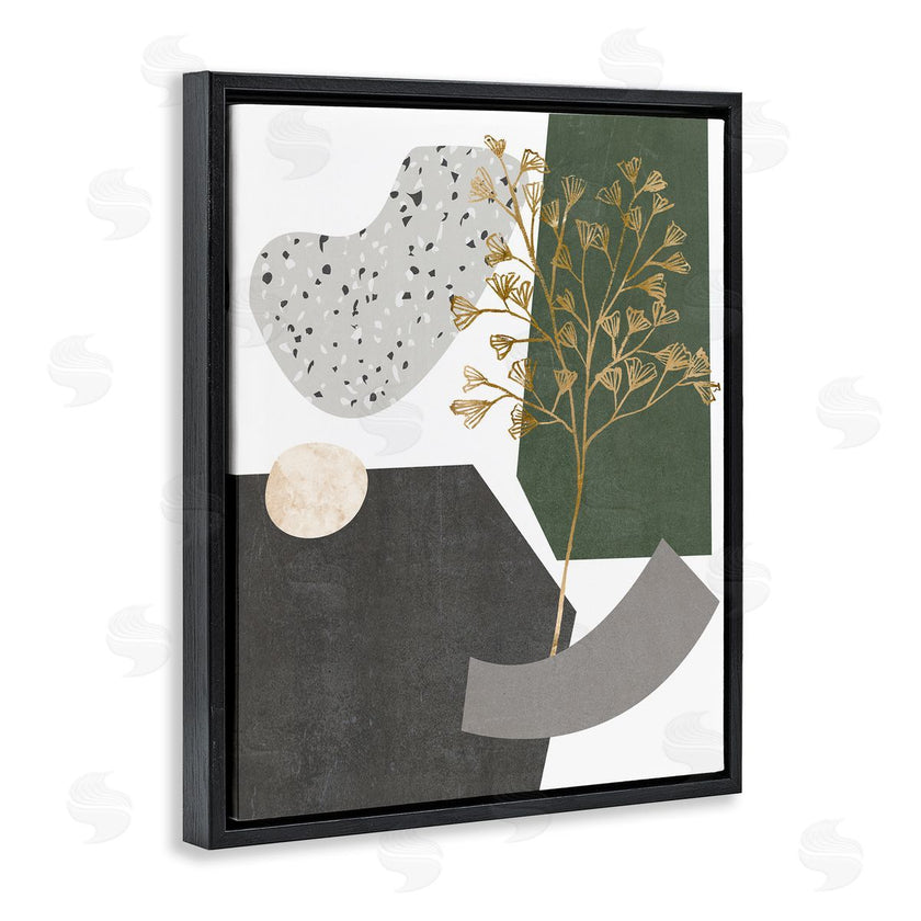 Melissa Wang | Abstract Shapes with Golden Detail
