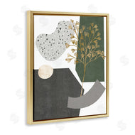 Melissa Wang | Abstract Shapes with Golden Detail