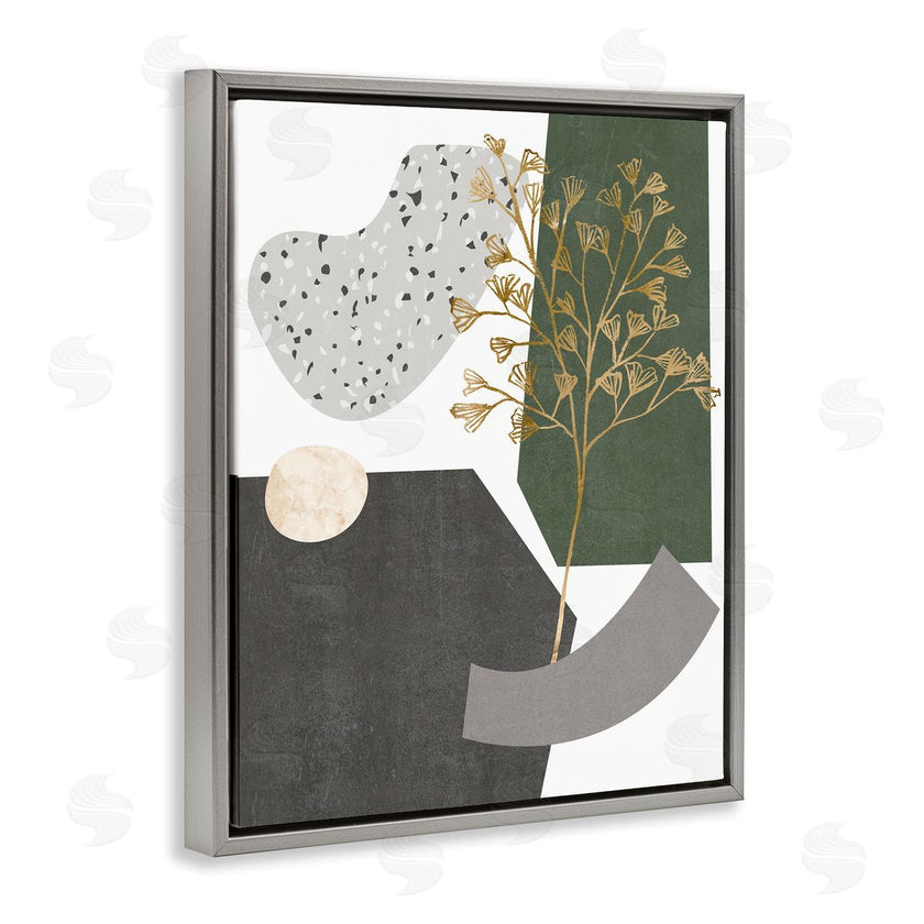 Melissa Wang | Abstract Shapes with Golden Detail