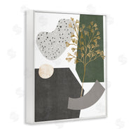 Melissa Wang | Abstract Shapes with Golden Detail