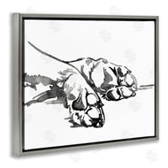 Jennifer Paxton Parker | Animal Paws Minimal Ink Linework