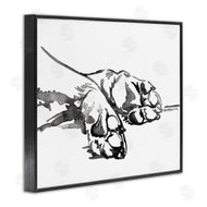 Jennifer Paxton Parker | Animal Paws Minimal Ink Linework