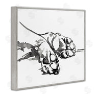 Jennifer Paxton Parker | Animal Paws Minimal Ink Linework