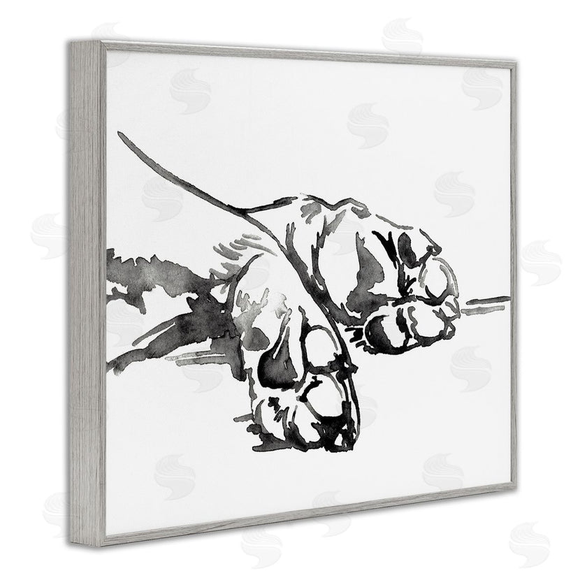 Jennifer Paxton Parker | Animal Paws Minimal Ink Linework