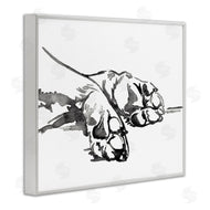 Jennifer Paxton Parker | Animal Paws Minimal Ink Linework