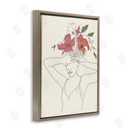 Melissa Wang | Female Linework Tropical Flower Sketch